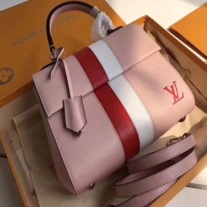 LV Cluny BB Epi Leather Rose Ballerine