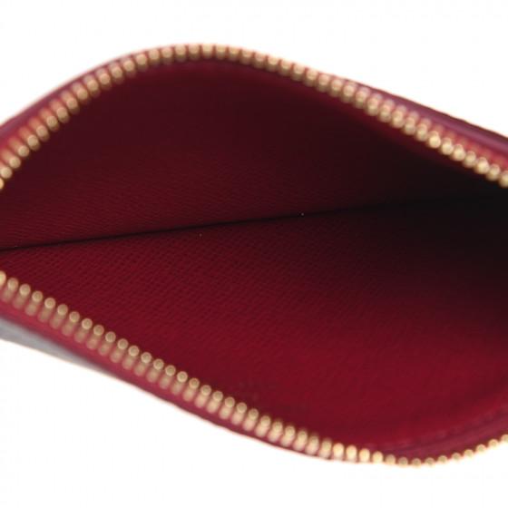 LV Zipped Card Holder Monogram Fuchsia Pink - Image 2