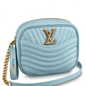 LV New Wave Camera Bag Bleu Porcelaine