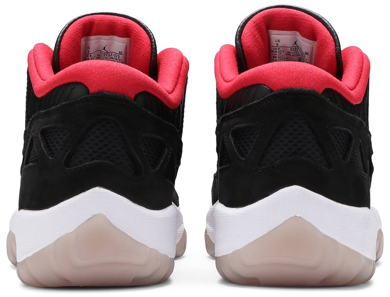 Air Jordan 11 Retro Low IE 'Bred' 2021 - Image 3