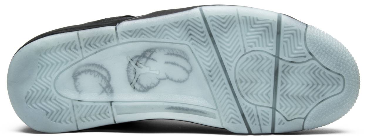 Air Jordan 4 Retro Kaws Black - Image 4
