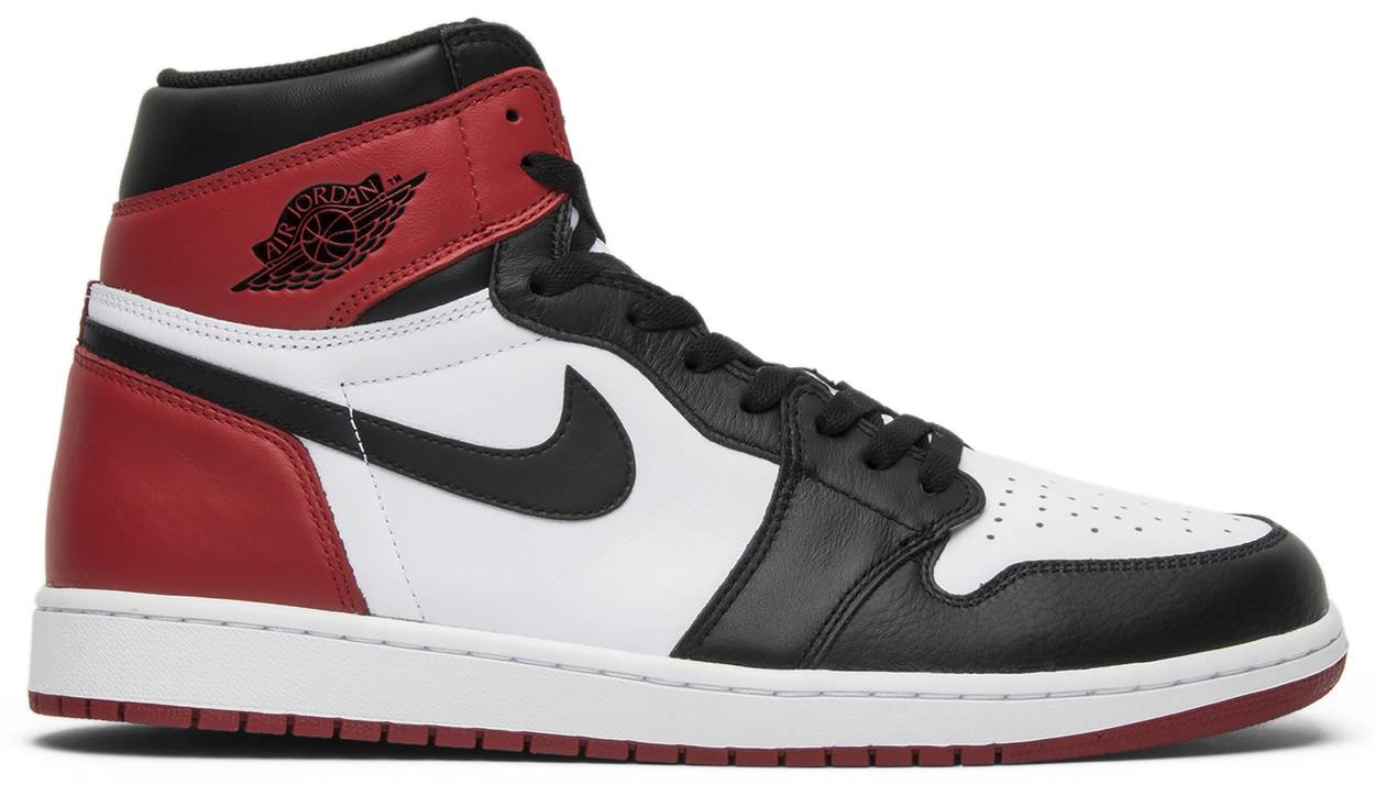 Air Jordan 1 Retro High “Black Toe”
