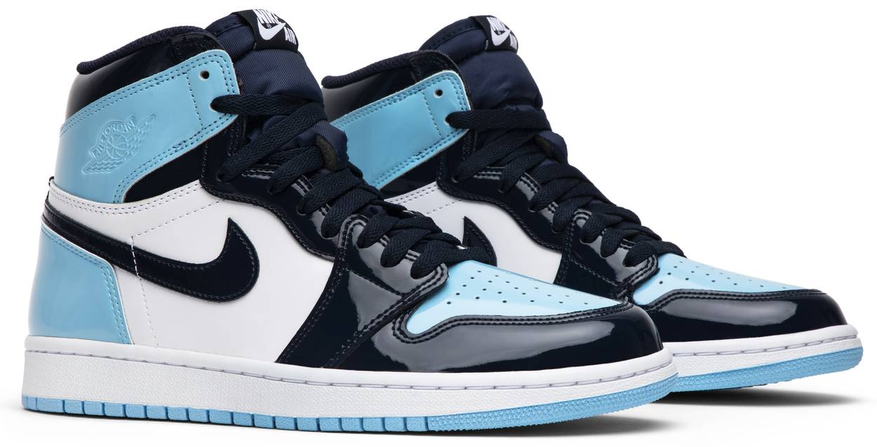 Air Jordan 1 High “UNC Patent Leather” - Image 2