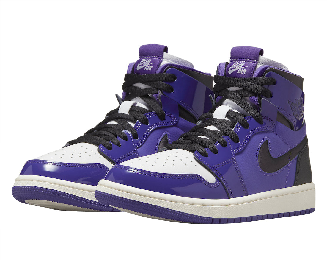 Air Jordan 1 Zoom Comfort “Purple Patent“ - Image 2