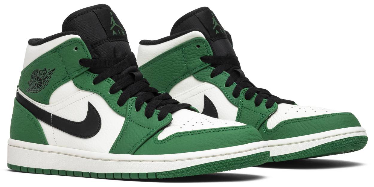Air Jordan 1 Mid 'Pine Green' - Image 2
