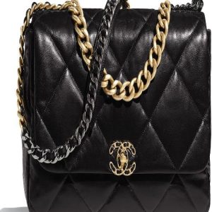 Chanel 19 Flap Bag Black
