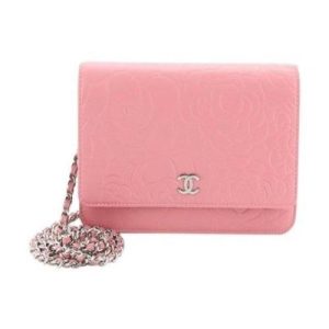 Chanel Wallet On Chain Satin