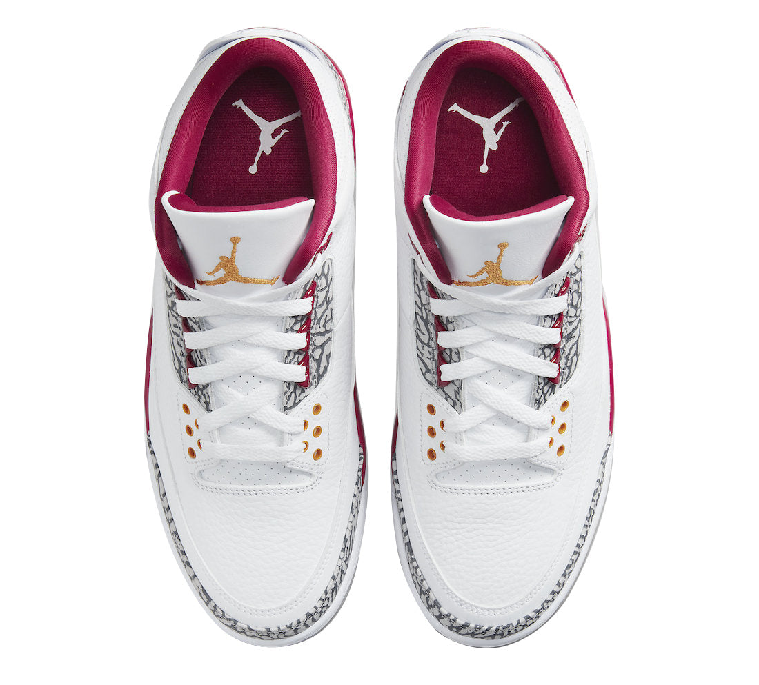 Air Jordan 3 Cardinal Red - Image 4