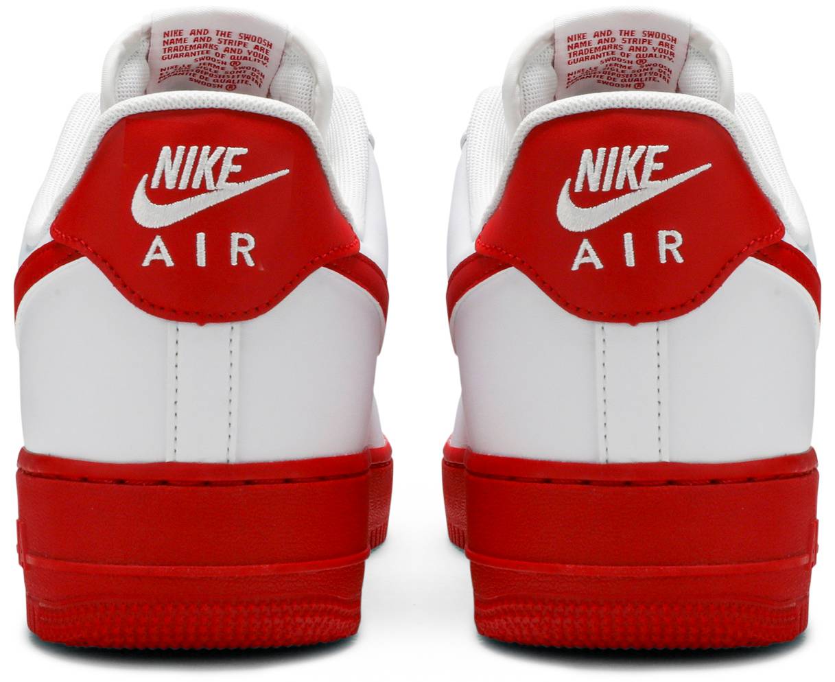 Air Force 1 Low 'White Red Sole' - Image 3