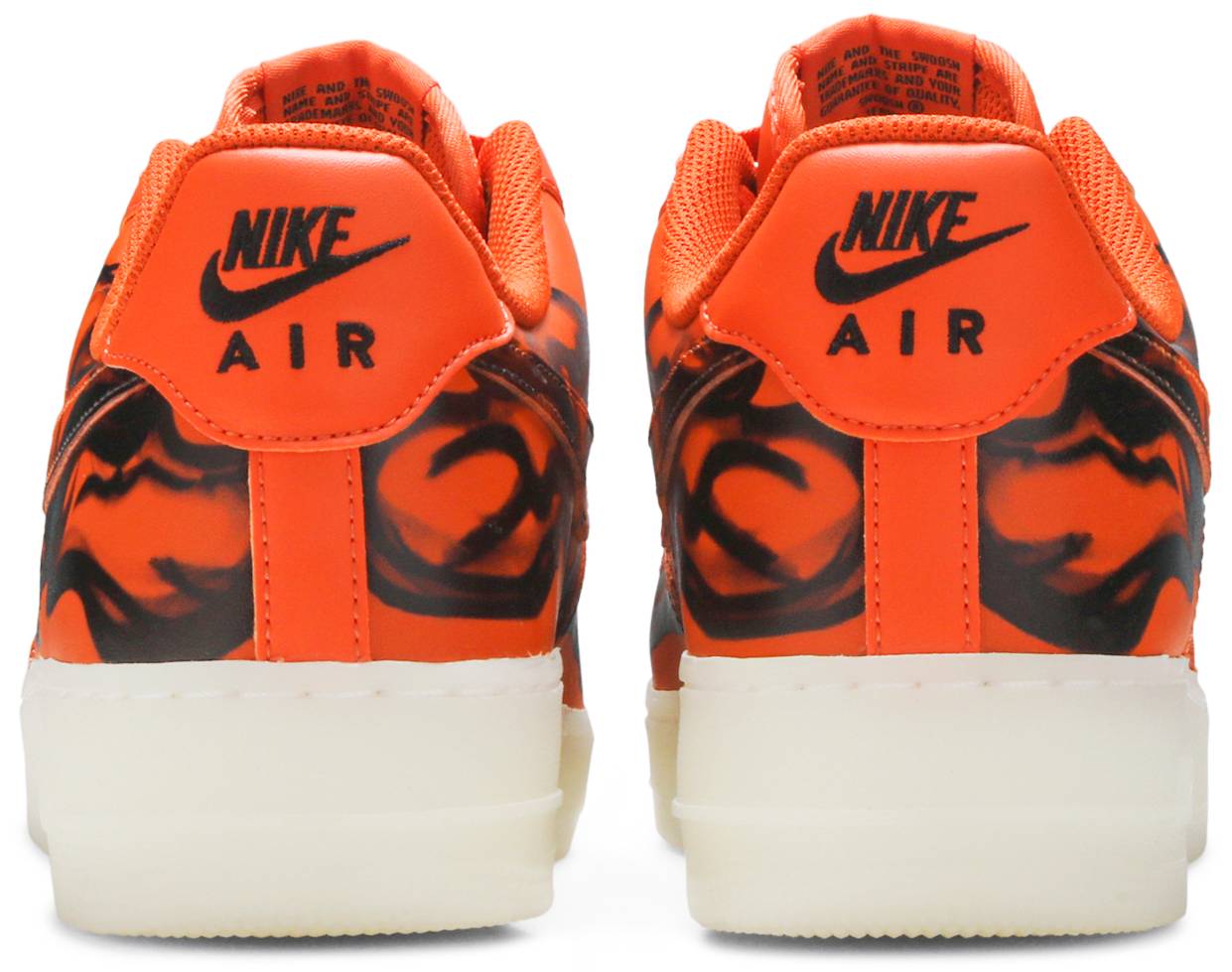Air Force 1 Low 'Orange Skeleton' - Image 3