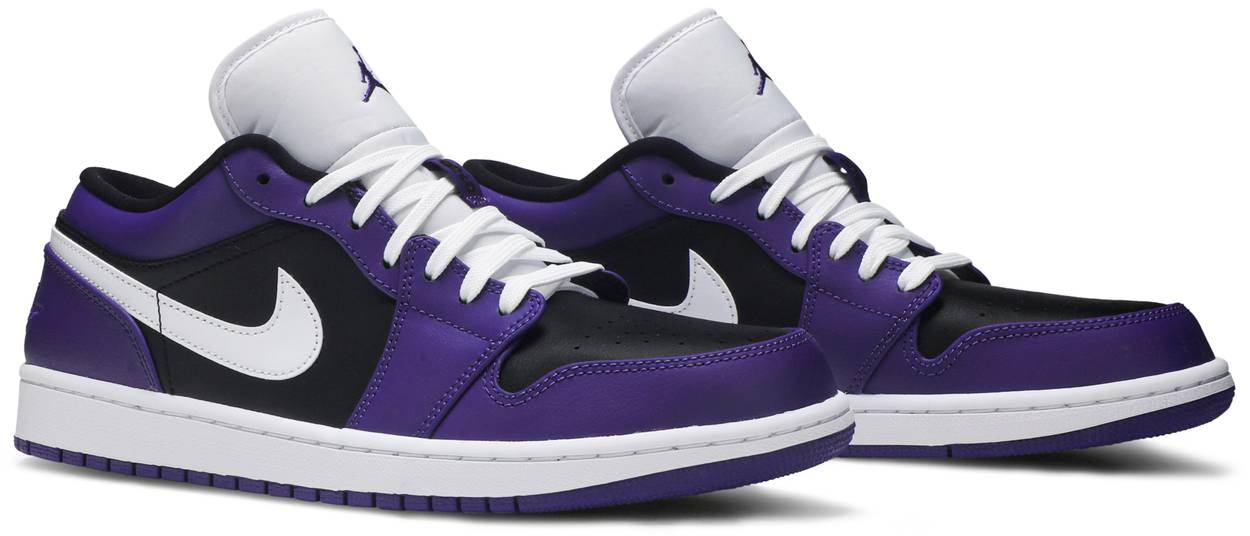 Air Jordan 1 Low 'Court Purple' - Image 2