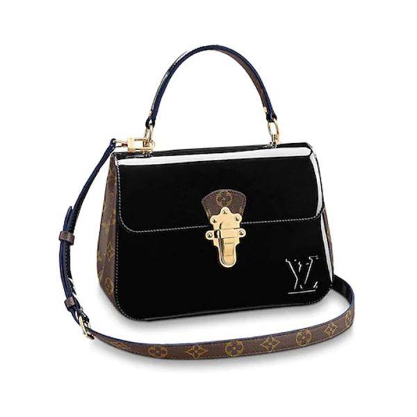 LV Cherrywood PM Patent Leather Black - Image 2