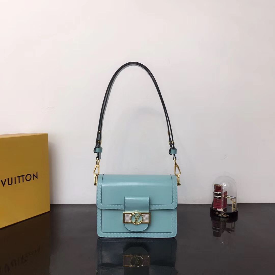 LV Dauphine MM Turquoise - Image 2