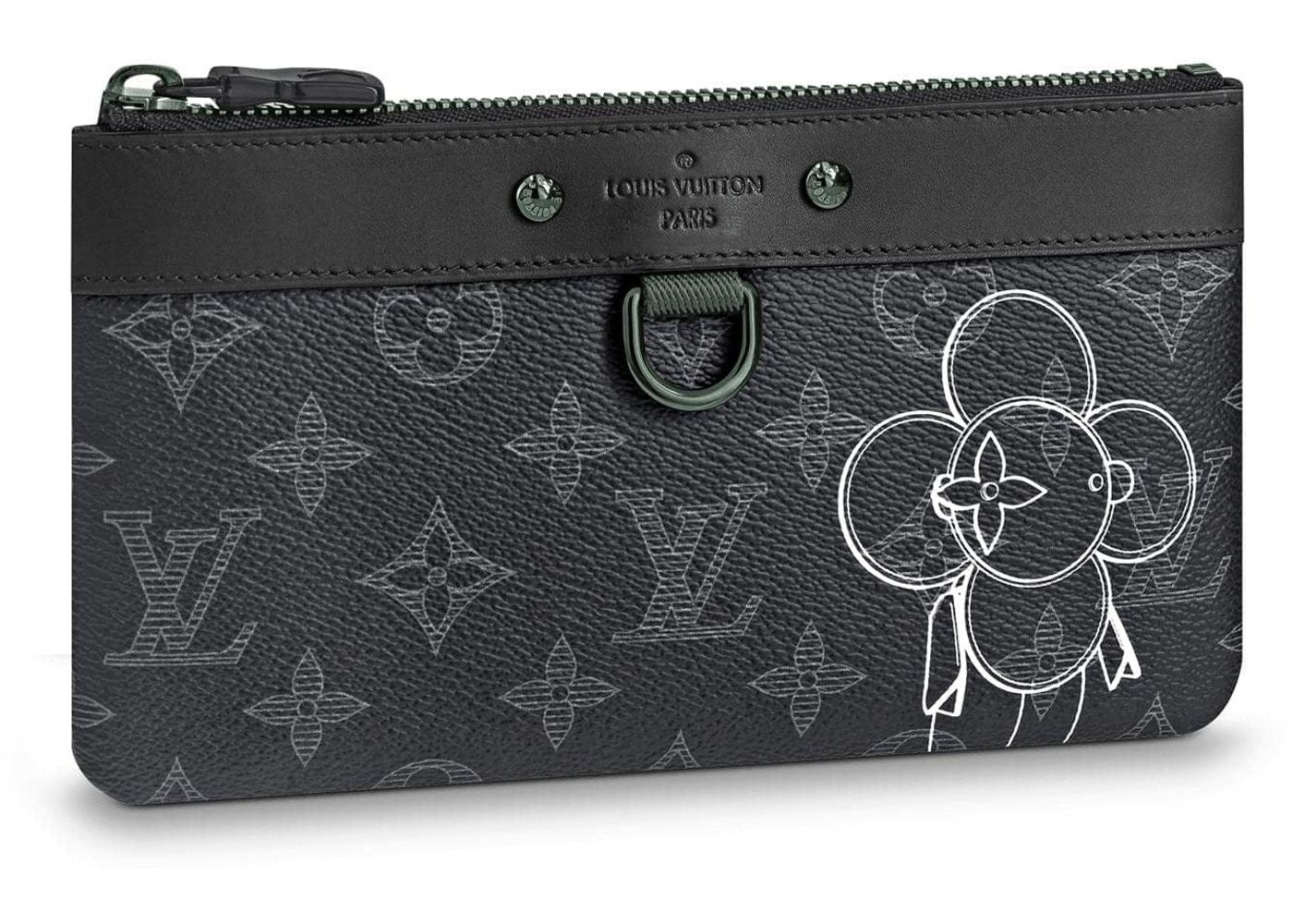 LV Pochette Apollo Monogram Eclipse Canvas Vivienne - Image 4