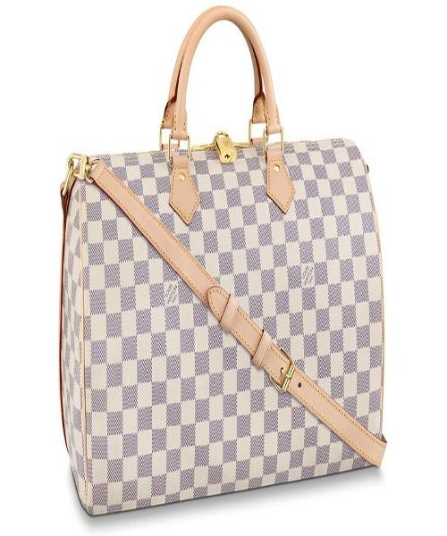 LV Speedy Bandouliere 35 Damier Azur Canvas - Image 5
