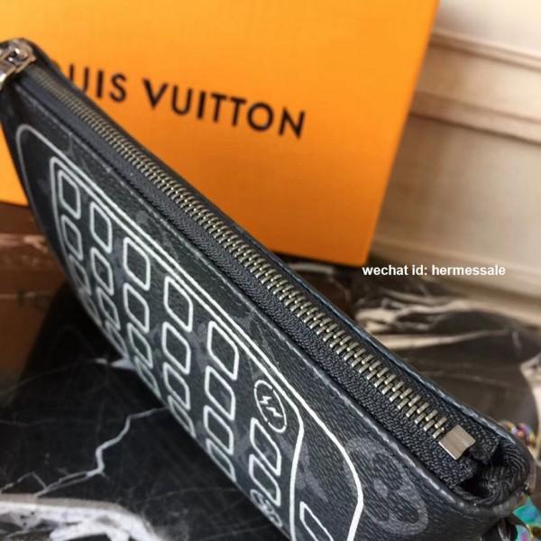 LV iPhone Pouch Monogram Eclipse Flash - Image 3