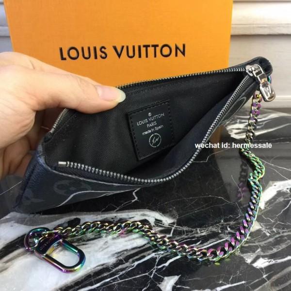 LV iPhone Pouch Monogram Eclipse Flash - Image 4