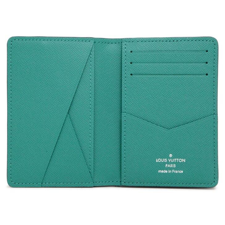 LV Pocket Organiser Taiga Monogram Vert - Image 2