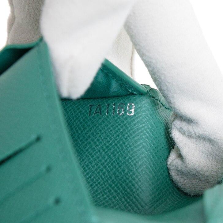 LV Pocket Organiser Taiga Monogram Vert - Image 4