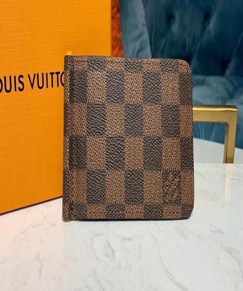 LV Pince Wallet Damier Ebene Brown - Image 6