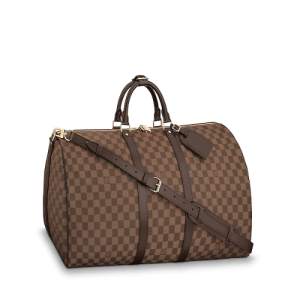 lv keepall bandouliere 55 damier ebene