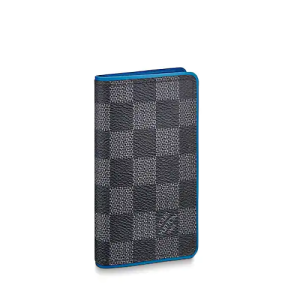 LV Pocket Organizer Damier Graphite Canvas Blue