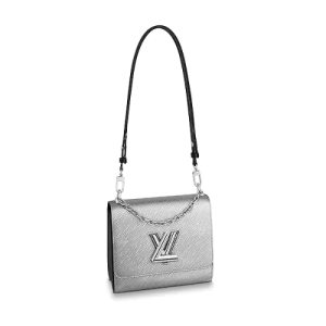 LV Twist MM Argento Silver
