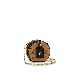 LV Mini Boîte Chapeau Monogram Reverse Canvas