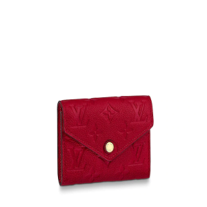 LV Zoé Wallet Monogram Empreinte Scarlet