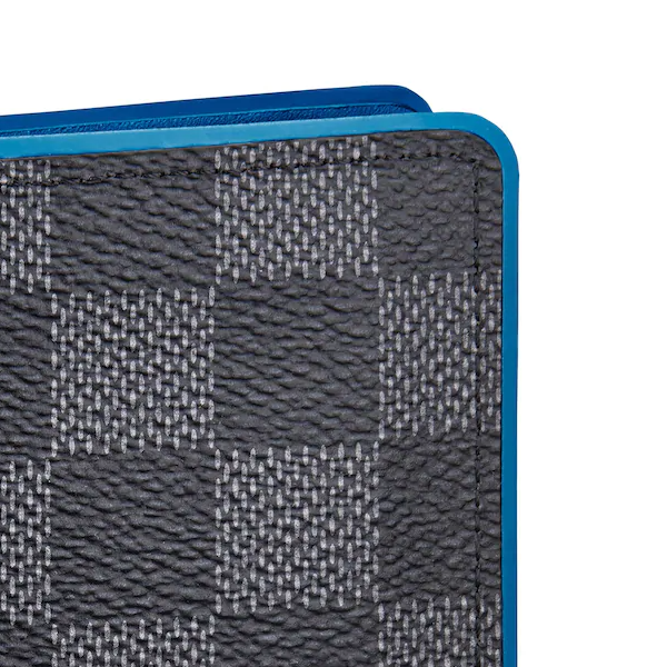 LV Pocket Organizer Damier Graphite Canvas Blue - Image 2
