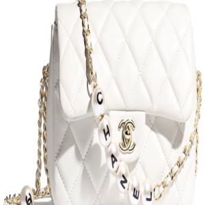 Chanel Wallet On Chain – WOC Classic Caviar Gold-Toned Metal White