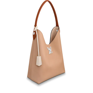 LV Lockme Hobo Beige