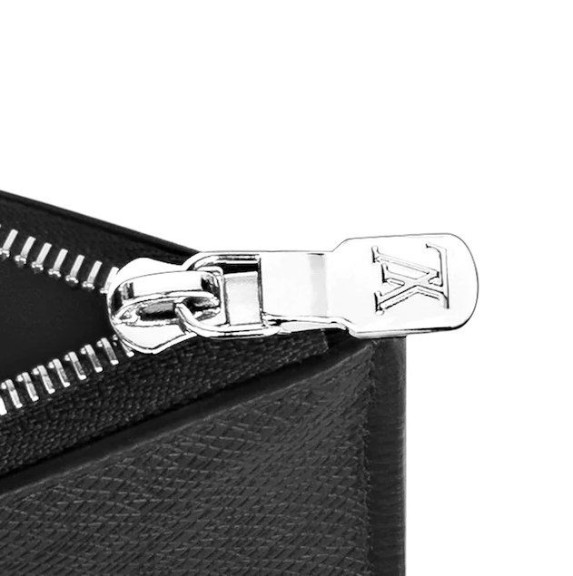 LV Coin Card Holder Taiga Leather - Image 5