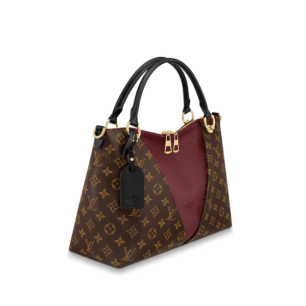 LV V Tote MM Monogram Bordeaux - Image 3