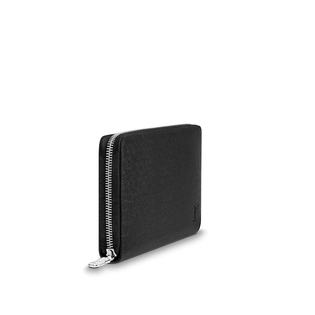 LV Zippy Organizer Taiga Leather Black - Image 3