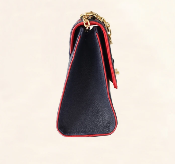 LV Saint Sulpice PM Monogram Empreinte Leather Marine Rouge - Image 2