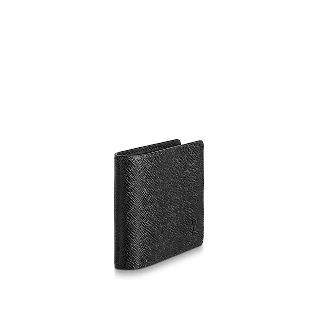 LV Multiple Wallet Taiga Leather Noir - Image 3