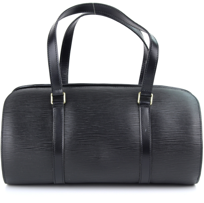 LV Soufflot Bag Black Epi Leather Noir - Image 3