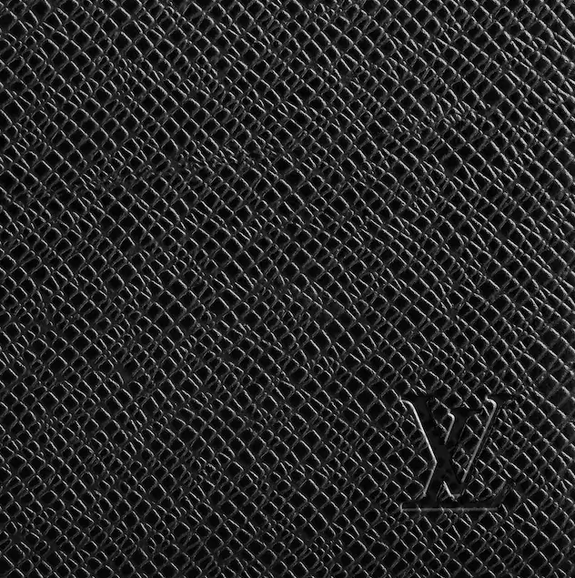 LV Multiple Wallet Taiga Leather Noir - Image 4