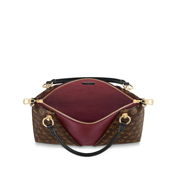 LV V Tote MM Monogram Bordeaux - Image 4