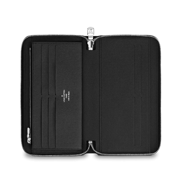 LV Zippy Organizer Epi Leather Black - Image 4