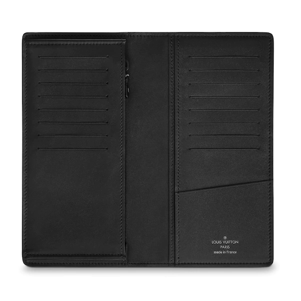 Louis Vuitton x Supreme Brazza Wallet Epi Black - Image 4