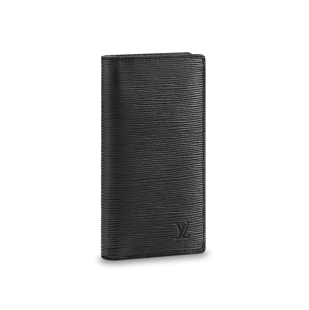 LV Brazza Wallet Epi Leather Noir - Image 4