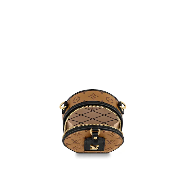 LV Mini Boîte Chapeau Monogram Reverse Canvas - Image 4