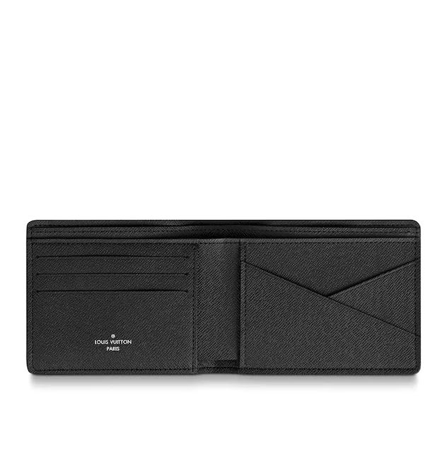 LV Multiple Wallet Taiga Leather Noir - Image 5
