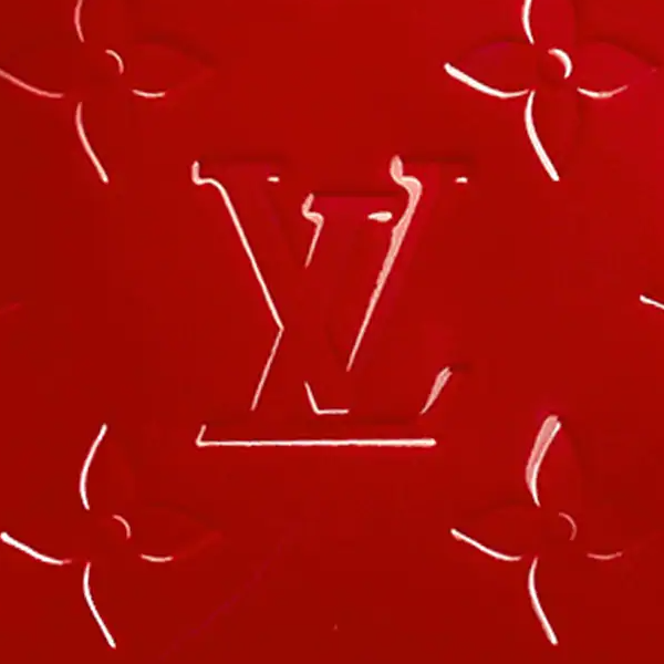 LV Cosmetic Pouch Monogram Vernis Leather Cherry - Image 5