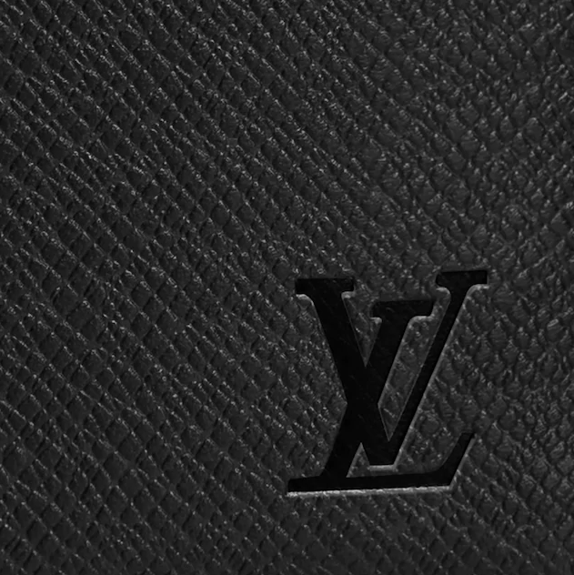 LV Zippy Organizer Taiga Leather Black - Image 5