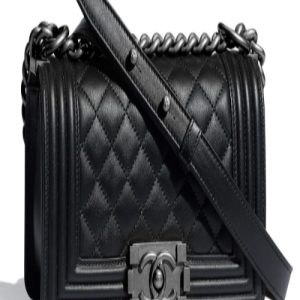 Chanel Boy Medium Handbag Black