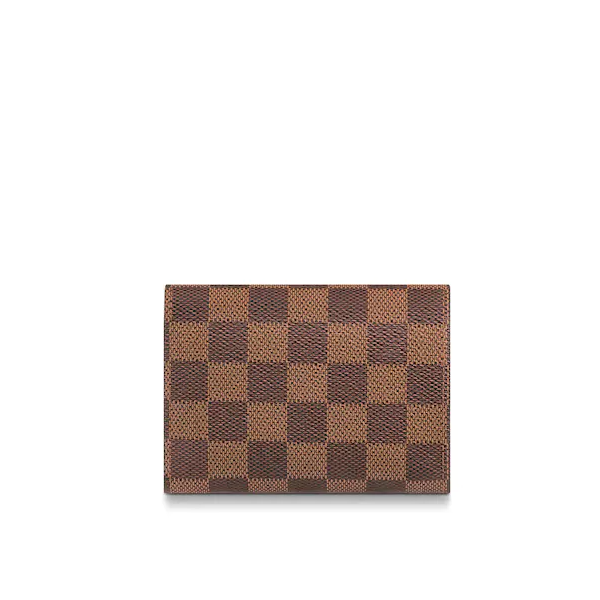 LV Victorine Wallet Damier Ebene Cerise Red - Image 6
