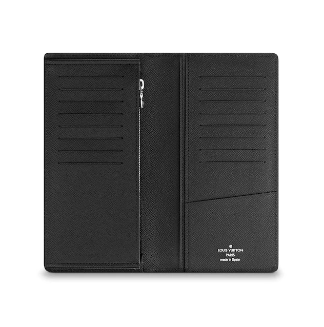 LV Brazza Wallet Epi Leather Noir - Image 6